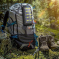 Laad de afbeelding in de Galerij-viewer, solar world - Powerbank 30.000 Mah met ingebouwde kabels Zwart