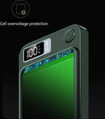 Laad de afbeelding in de Galerij-viewer, Solar World powerbank magsafe Draadloze Powerbank zwart 5k mah