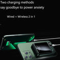 Laad de afbeelding in de Galerij-viewer, Solar World powerbank magsafe Draadloze Powerbank Groen 5k mah