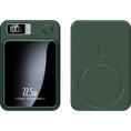 Laad de afbeelding in de Galerij-viewer, Solar World powerbank magsafe Draadloze Powerbank Groen 10k mah