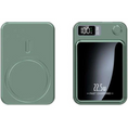 Laad de afbeelding in de Galerij-viewer, Solar World powerbank magsafe Draadloze Powerbank Groen 5k mah