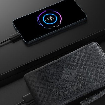 Solar World powerbank 20.000 Mah met uitklapbare zonnepanelen