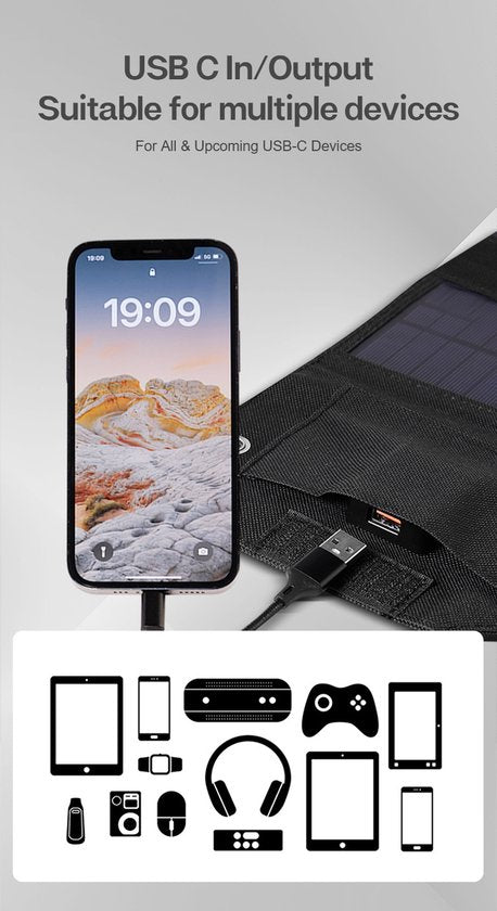 Solar World Opvouwbaar Zonnepaneel