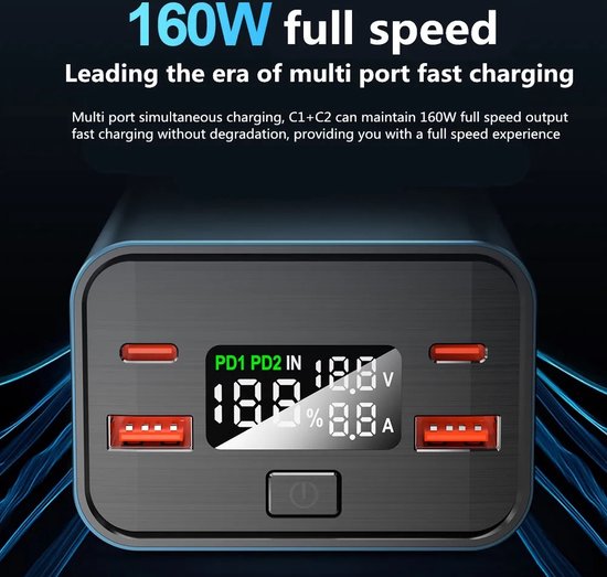 Solar World powerbank laptop 30.000 Mah