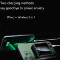 Laad de afbeelding in de Galerij-viewer, Solar World powerbank magsafe Draadloze Powerbank Groen 10k mah
