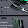 Laad de afbeelding in de Galerij-viewer, Solar World powerbank magsafe Draadloze Powerbank Groen 10k mah
