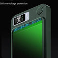 Laad de afbeelding in de Galerij-viewer, Solar World powerbank magsafe Draadloze Powerbank zwart 10k mah
