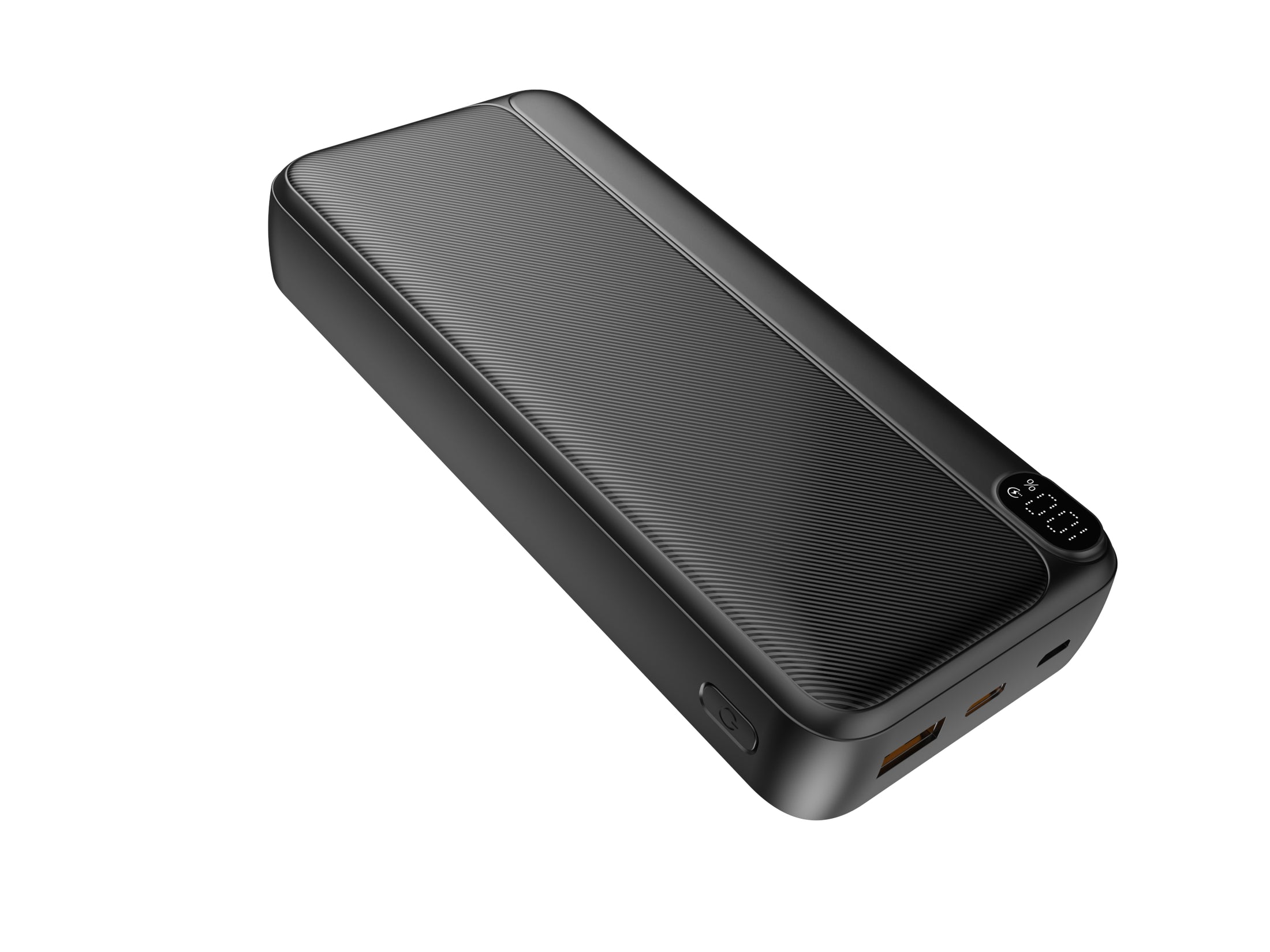 Solar World powerbank 20.000 Mah met ingebouwde kabels