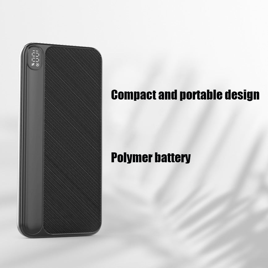 Solar World powerbank 20.000 Mah met ingebouwde kabels