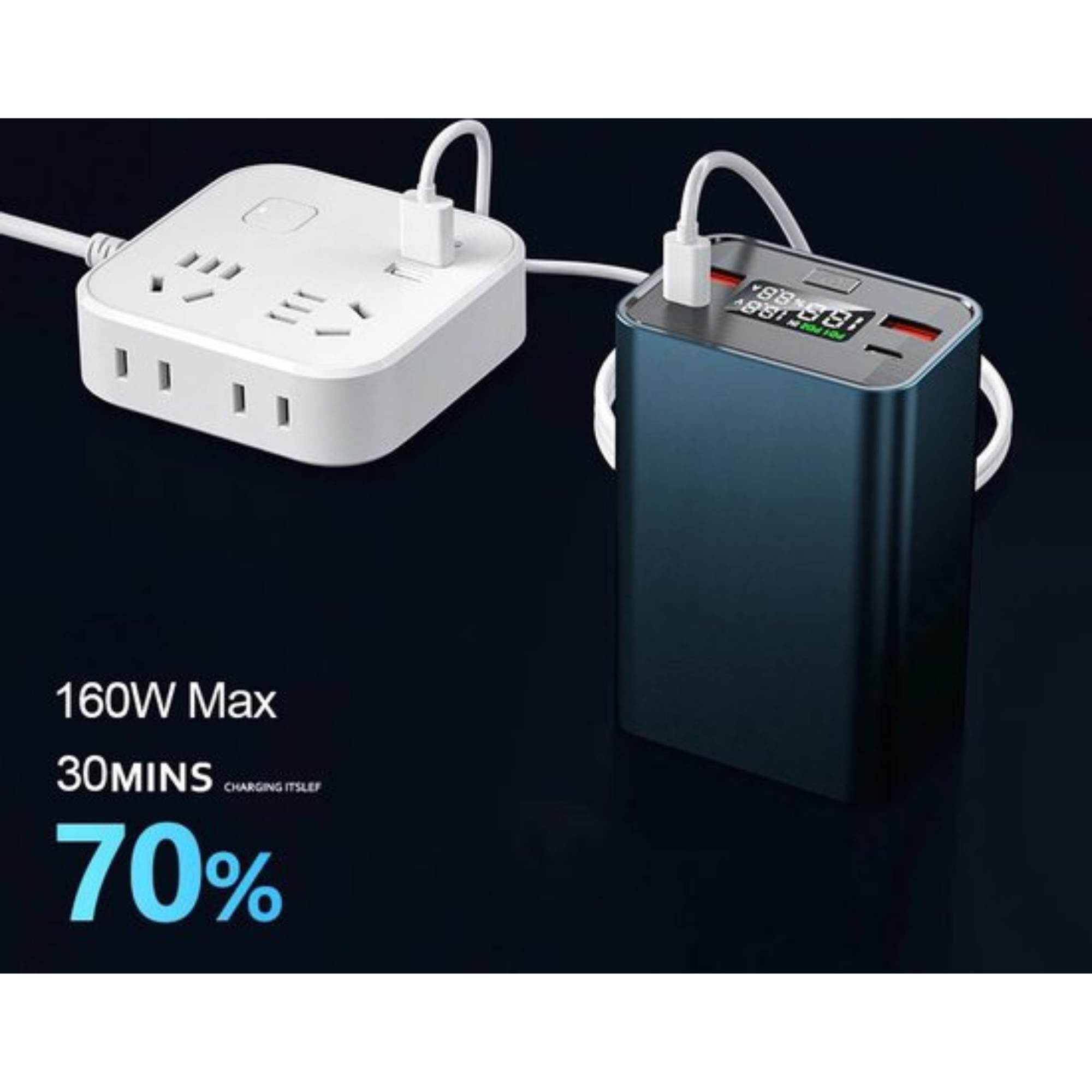 Solar World powerbank laptop 30.000 Mah